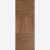 Tres Walnut Flush Fire Door - 30 Minute Fire Rated - Prefinished