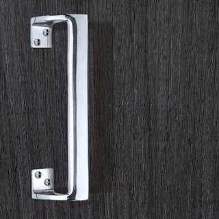 Image: AA90 Oval Grip, Cranked Pull Handle, 227mm - 2 Finishes