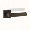 Forme Alila Designer Lever on Minimal Square Rose - Urban Dark Bronze