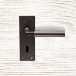 Image: Amiata Lever on Backplate Lock 57mm - 6 Finishes (Pair)