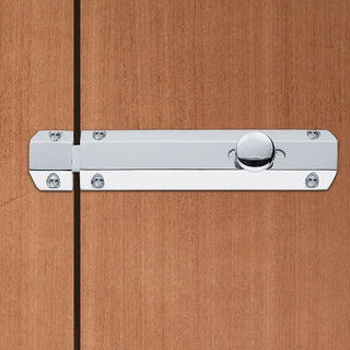 Image: AQ82 Surface Fix Door Bolt with 2 keeper options - 3 Finishes