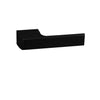 Tupai Rapido RetaLine Panela Designer Lever on Long Rose - Pearl Black