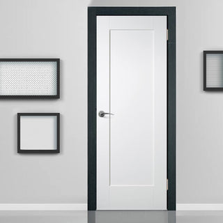 Image: Bespoke Pattern 10 Style Panel White Primed Door - From Xl Joinery