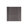 Chocolate Grey Alcaraz Double Evokit Pocket Door - Prefinished
