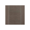 Bespoke Thruslide Chocolate Grey Alcaraz Door - 3 Sliding Doors and Frame Kit - Prefinished