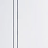 Sierra Blanco Flush Single Evokit Pocket Door Detail - White Painted