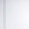Sierra Blanco Flush Absolute Evokit Single Pocket Door Details - White Painted