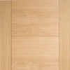 LPD Joinery Bespoke Fire Door, Vancouver Oak 5P Flush - 1/2 Hour Fire Rated - Prefinished