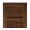 Walnut veneered interior door