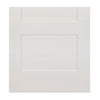 Two Folding Doors & Frame Kit - Coventry Shaker 2+0 - White Primed