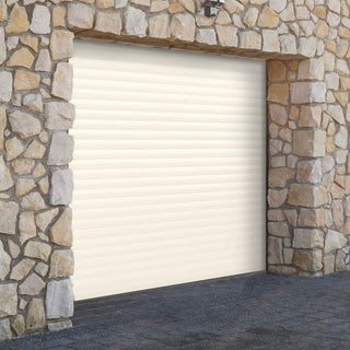 Image: Gliderol Electric Insulated Roller Garage Door from 1995 to 2146mm Wide - Cream