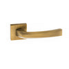 Crystal Forme Designer Lever on Minimal Square Rose - Yester Bronze