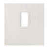 Ely White Primed Door - Clear Glass from Deanta UK