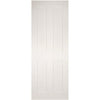 Two Sliding Maximal Wardrobe Doors & Frame Kit - Eton White Primed Victorian Shaker Door