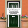 Premium Composite Front Door Set - Esprit 2 Winestead Green Glass - Shown in Green