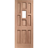 York Mahogany Door - Fit Your Own Glass, From LPD Joinery