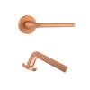 Forme Milly Designer Lever on Round Rose - Urban Satin Copper