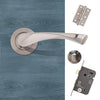 Fortuna Bathroom Door Handle Pack