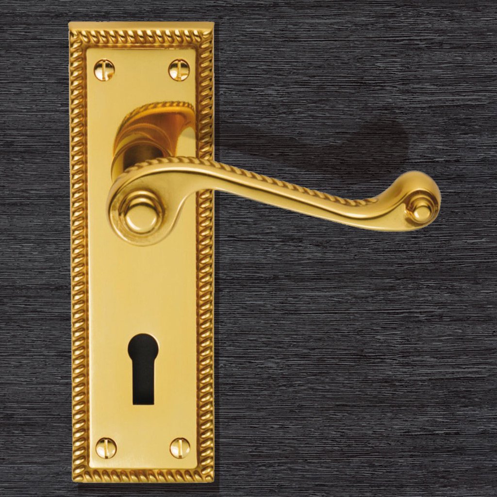 FG1 Georgian Suite Lever lock Door Handles
