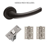 Hydra Door Handle Pack - Matt Black