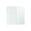 Two Folding Doors & Frame Kit - Salerno Flush 2+0 - White Primed