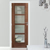 bespoke vancouver walnut 4l door clear glass prefi