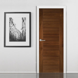 Image: Seville Prefinished Walnut Door from Deanta UK
