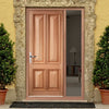 Islington 4 Panel External Hardwood Door and Frame Set - One Unglazed Side Screen, From LPD Joinery