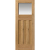 Oak shaker interior door