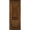 Two Sliding Maximal Wardrobe Doors & Frame Kit - Kensington Prefinished Walnut Door - 2 Panels