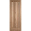 Kilburn 3 Panel Oak Single Evokit Pocket Door