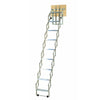 Dolle Aluminium Loft Ladder - Alufix 11 treads - Min - Max Ceiling Height 2730mm - 3000mm