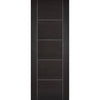 Laminate Vancouver Dark Grey Fire Door - 1/2 Hour Fire Rated - Prefinished