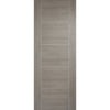 LPD Joinery Laminate Vancouver Light Grey Fire Door Pair - 1/2 Hour Fire Rated - Prefinished