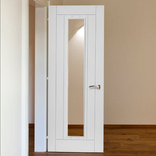 Image: Modern interior white glazed door from JBK