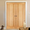 Bespoke Lincoln Oak 3P Door Pair