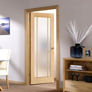 Image: Traditional glazed interior door