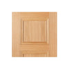 Amsterdam 3 Panel Oak Single Evokit Pocket Door Detail - Prefinished
