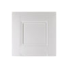 Amsterdam 3 Panel Single Evokit Pocket Door Detail - White Primed