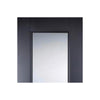 Arnhem Black Primed Single Evokit Pocket Door Detail - Clear Glass