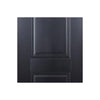 Arnhem 2 Panel Black Primed Single Evokit Pocket Door Detail