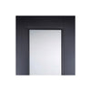 Eindhoven Black Primed Single Evokit Pocket Door Detail - Clear Glass