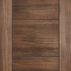 LPD Joinery Laminate Vancouver Walnut Fire Door Pair - 1/2 Hour Fire Rated - Prefinished