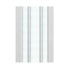 W8 Manhattan Room Divider Door & Frame Kit - Bevelled Clear Glass - White Primed - 2031x2478mm Wide