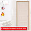 Made to Size Single Interior Prefinished Oak Veneered Frame - For 30 Minute Fire Doors