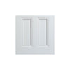 Nostalgia Malton Unglazed Door Pair - Raised Mouldings - White Primed