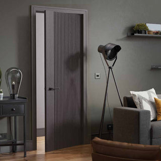 Image: Melbourne Ash Grey Internal Door - Prefinished