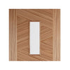 Bespoke Zeus Walnut Glazed Door Pair - Prefinished