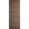 Vancouver Chocolate Grey Single Evokit Pocket Door - Prefinished