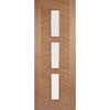 Modern style walnut interior door